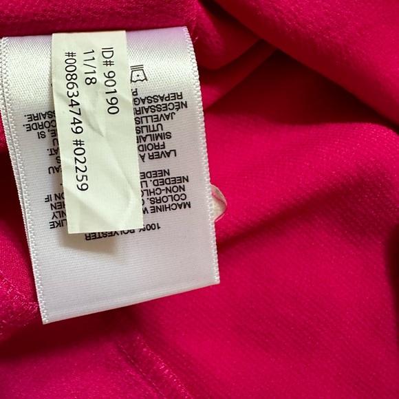 Express hot pink sleeveless open back top - Picture 4 of 4